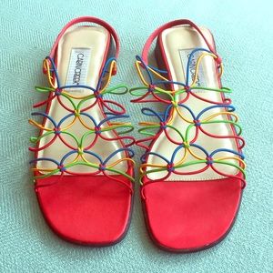 Cabin Creek Stretchy Strap Sandals 10M